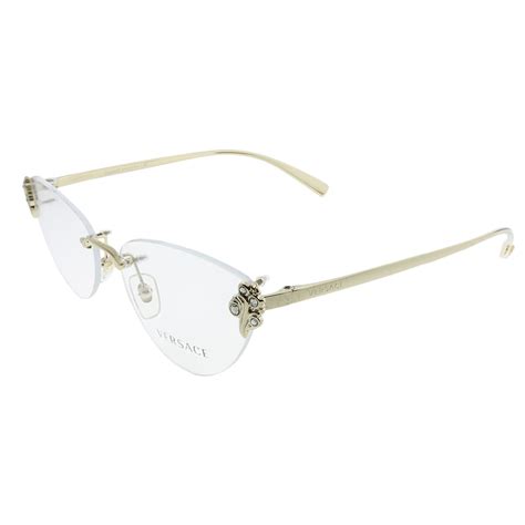 versace women glasses|Versace rimless glasses for women.